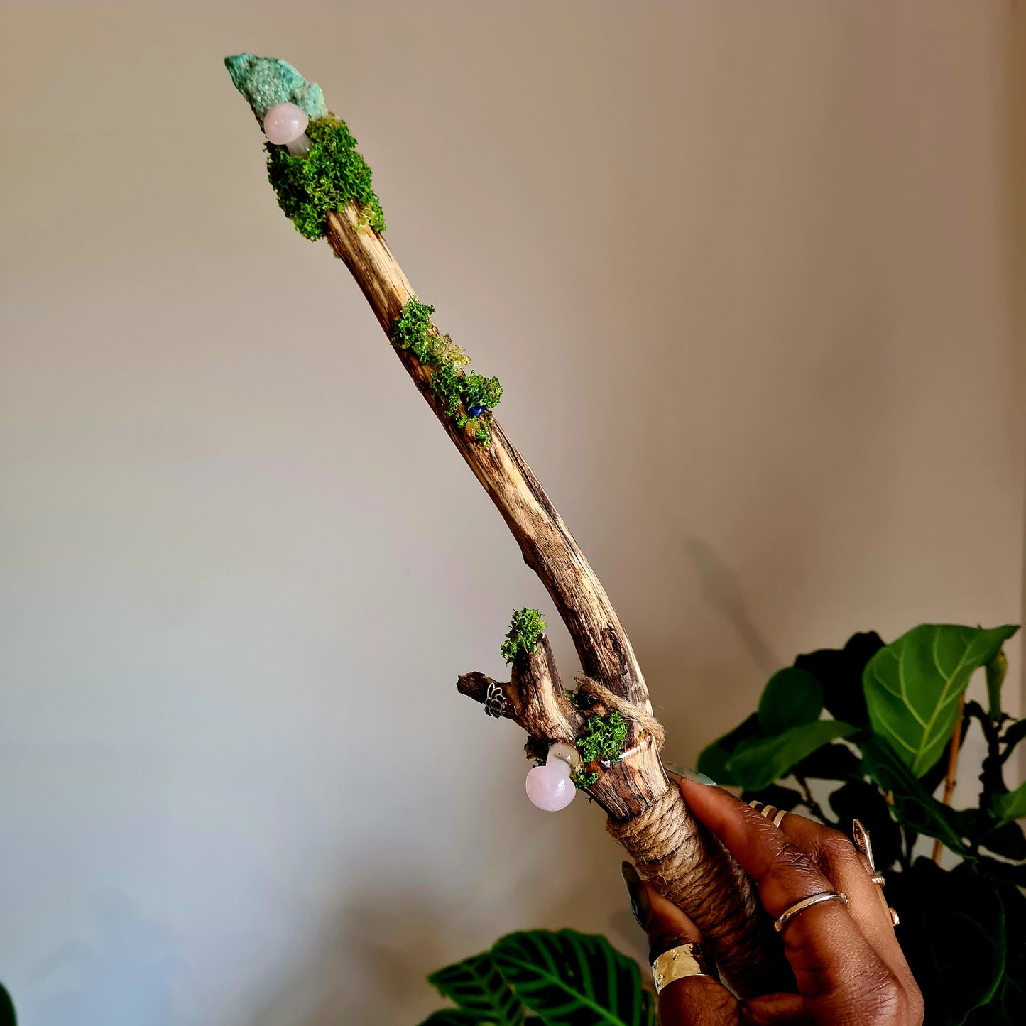 Green Witch Wand